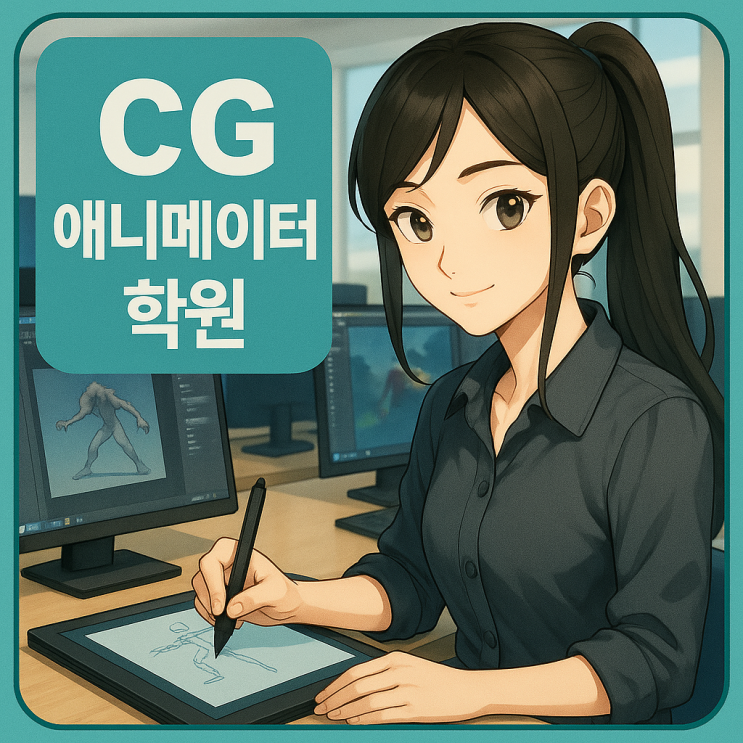  CG 애니메이터 학원｜상상 속 세계를 현실로 표현하는 기술