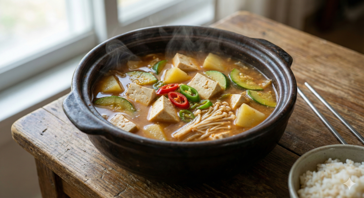  된장찌개 완전정복: 발효 과학·재료 선택·황금 레시피·응용 찌개까지 한 번에 끝내는 ‘궁극의 가이드’