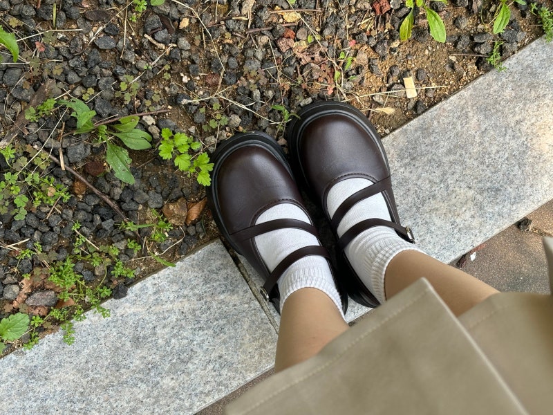 착한구두 키높이 로퍼 가을 겨울에 신기 괜찮은 예쁜 메리제인 로퍼