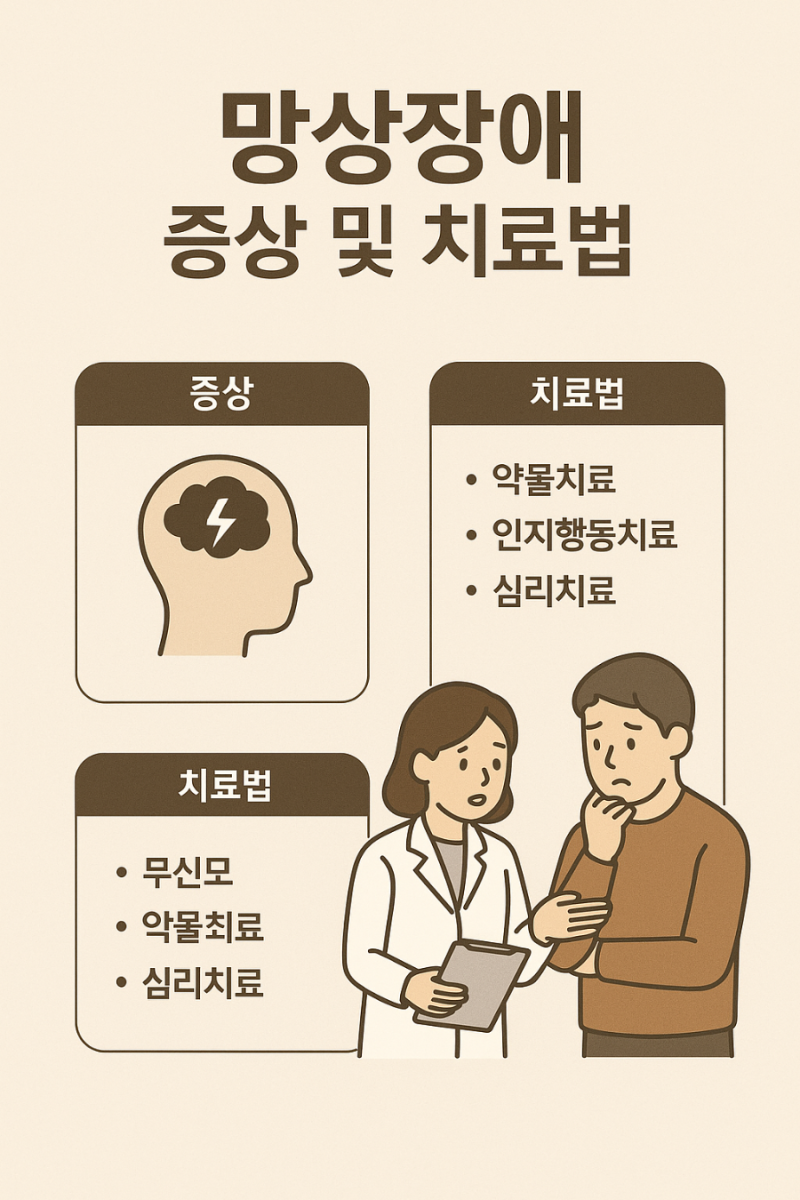 망상장애 증상 및 치료방법, 가족이 도울 수 있는 현실적인 방법 정리