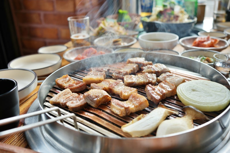 공주 맛집 풍미미친 드라이에이징 숯불화로최고집
