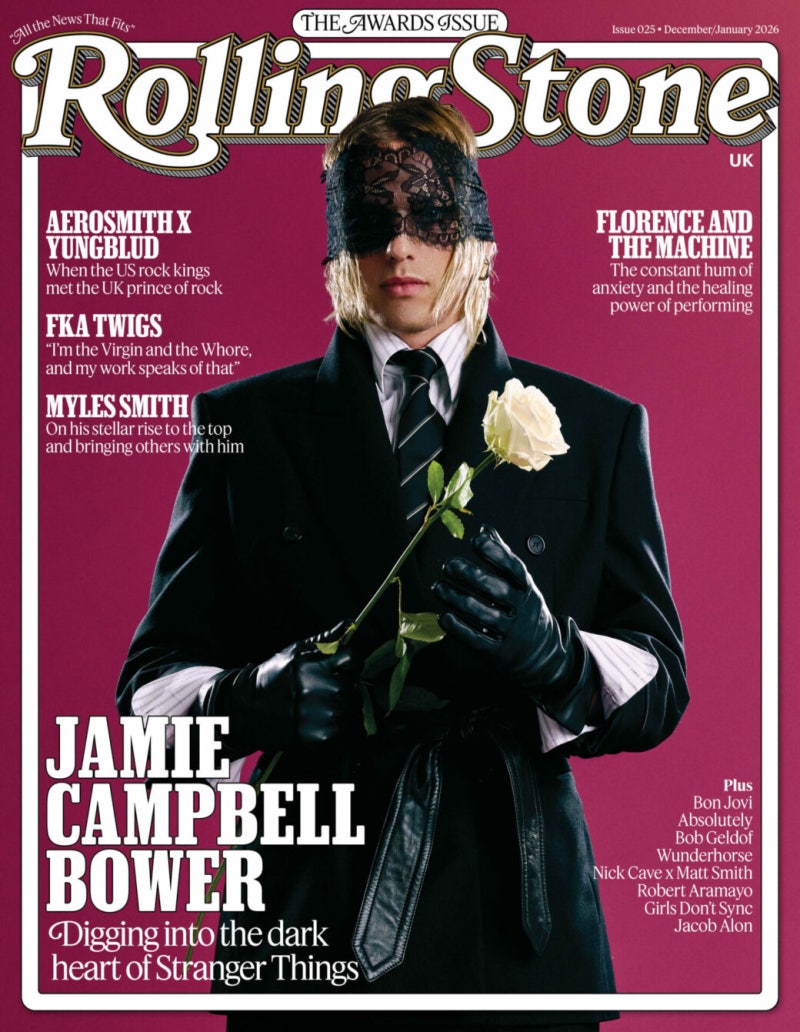 제이미 캠벨 바우어, 롤링 스톤(Rolling Stone) 매거진 영국 2025년 11월