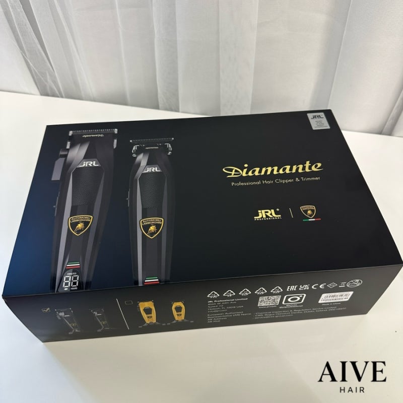 ✂️ JRL × Lamborghini Diamante 클리퍼 & 트리머 (Black Edition) 개봉기 & 실사용 후기