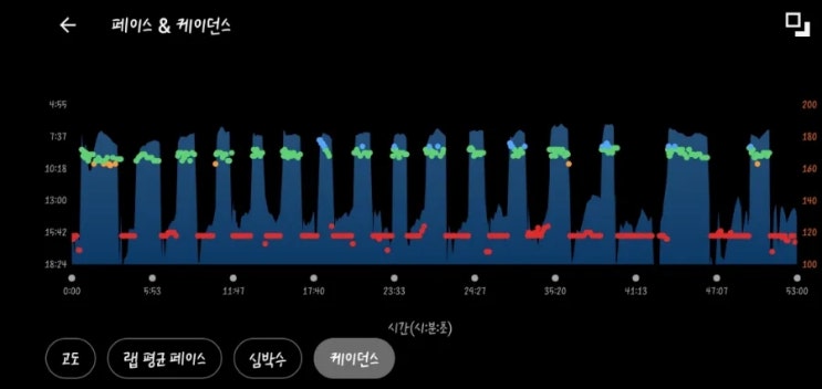  11월 27일 걷뛰 기록