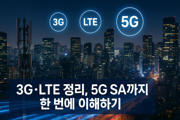  3G·LTE 정리, 5G SA 여는 진짜 이유