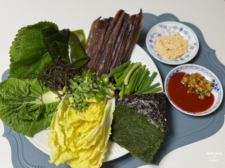  구룡포맹품과메기 맛 겨울제철음식 야식추천 세트