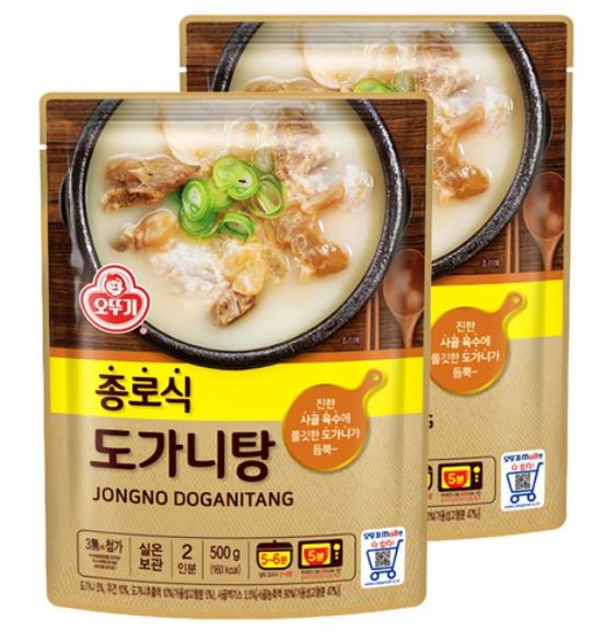  “속 풀리는 깊은 맛 — 오뚜기 종로식 도가니탕으로 집에서도 든든한 한 끼”