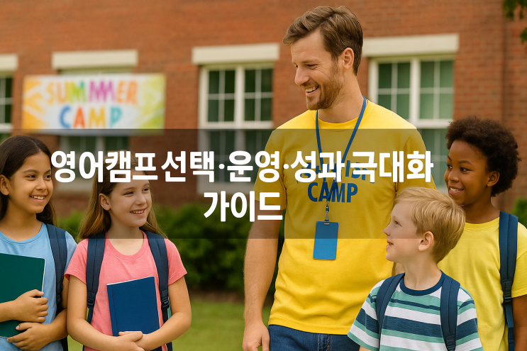  영어캠프 선택 운영 성과 극대화 가이드