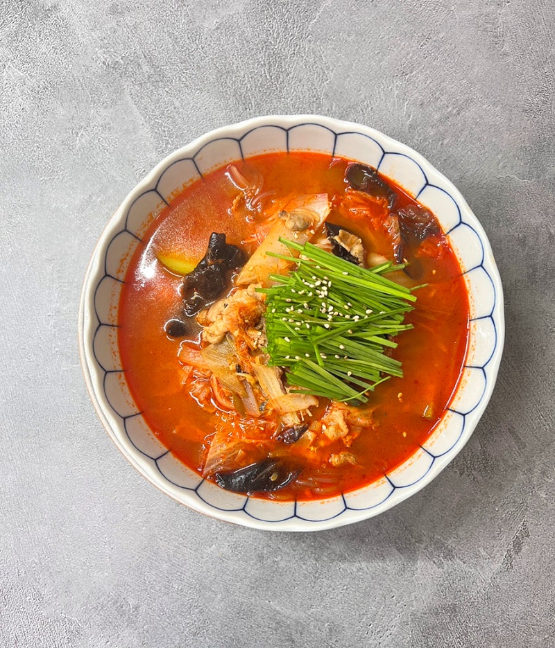 해물짬뽕탕 만드는법 짬뽕국물 만들기 매운 고기짬뽕밥 레시피 재료