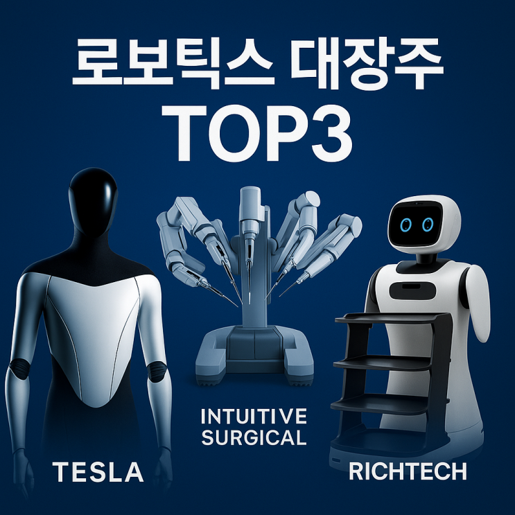  아직도 로봇관련주가 없다고? 지금 미국에서 제일 잘 나가는 로봇주 TOP3