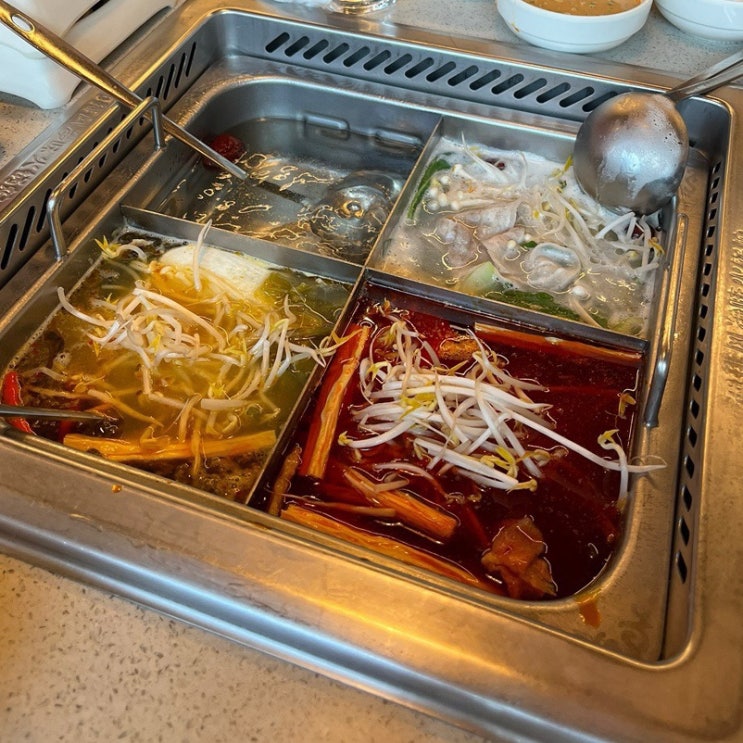  하이디라오 건대점 방문 후기! 캐치테이블 예약 필수! 청유마라 국물에 푹 빠진 날