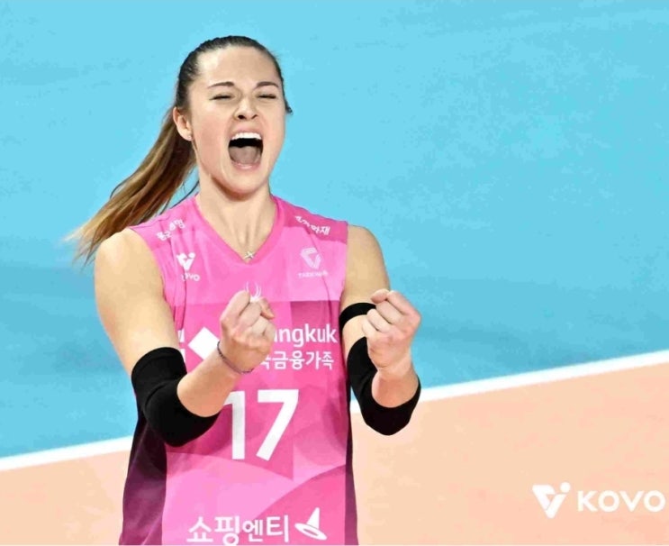  3세트 28득점 인생 경기! 흥국생명의 레베카가 그리는 코리안 드림