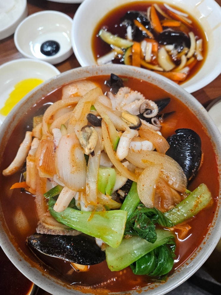  [군산] 싱싱한 해산물이 돋보이는 생해물짬뽕, 옛날탕수육 현지인 맛집 내돈내산 태성반점