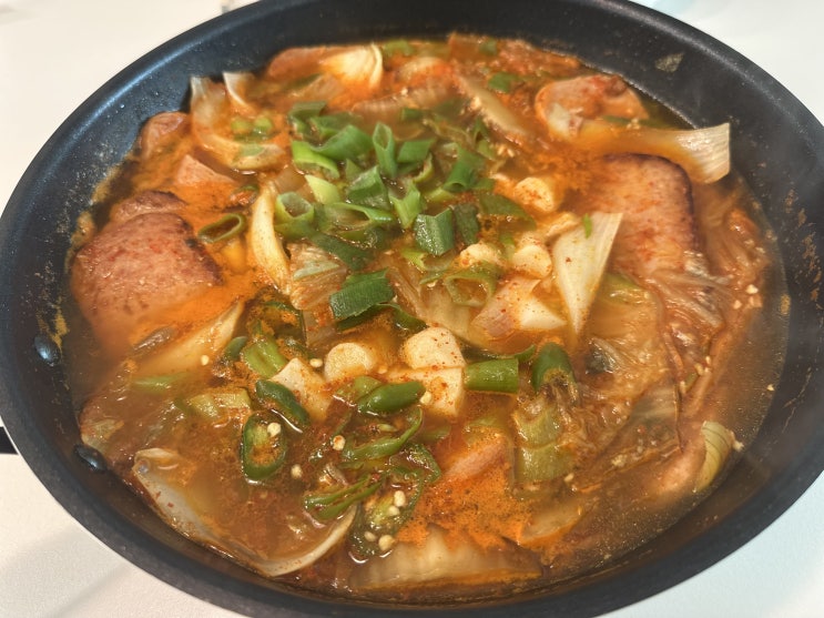 정호영 부대찌개 만들기