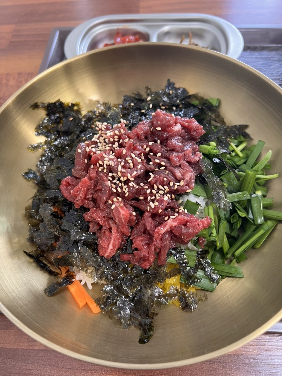 뜰육회비빔밥 사진 6