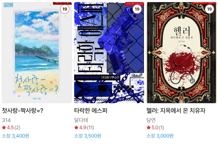  BL소설 신간) 25년 11월 27~28일 신간