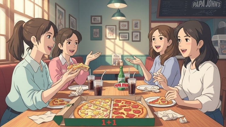  2025년 파파존스 금요일 1+1 완전 정복, 놓칠 수 없는 메뉴 꿀팁 총정리!