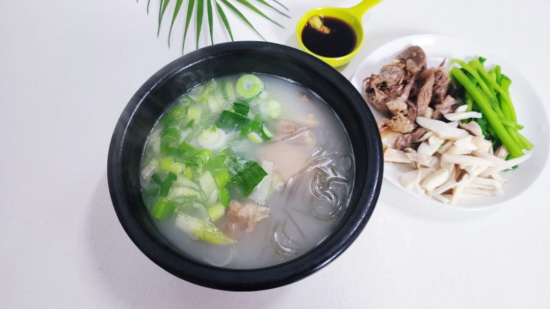 도가니탕 끓이기 겨울 보양식 만드는법 소힘줄 요리 만들기 도가니수육 레시피