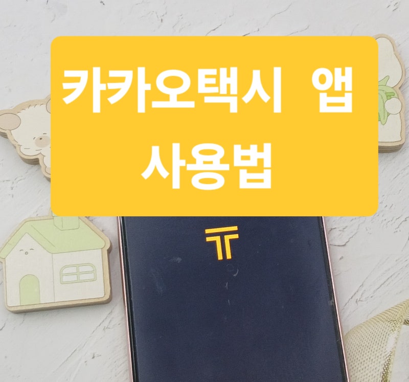 카카오택시 앱 사용법 한 번에 배우는 방법