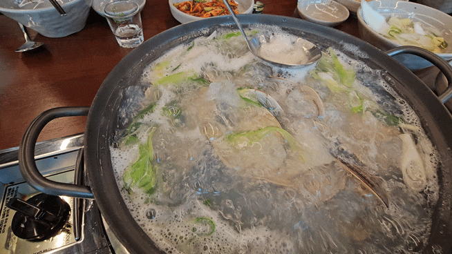  우이며녹 동탄 외삼미동 국물이 끝내주는 백합칼국수 맛집