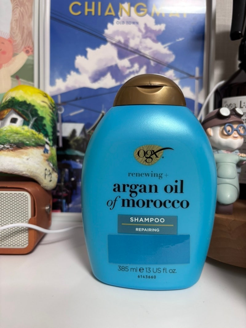 푸석한 머리를 촉촉하게 모발케어하자 「ogx 모로코아르간오일샴푸」
