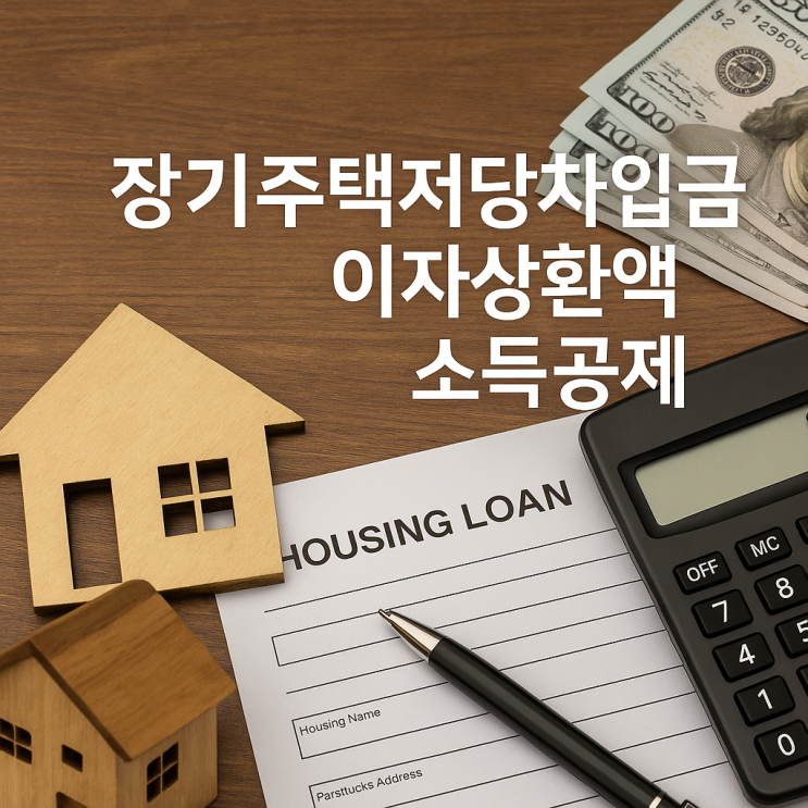  장기주택저당차입금 이자상환액 소득공제 한도 및 조건, 1주택자 연말정산 필수 체크리스트 (공시가격 6억 원 기준)