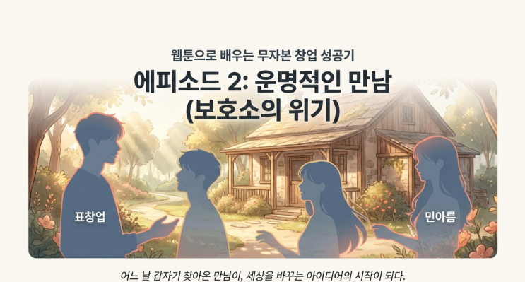  [청년 창업 웹툰] 돈은 없지만 창업은 하고 싶어(2화)