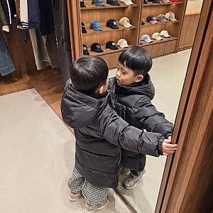 마리떼프랑소와저버 키즈 덕다운 롱패딩 후기 (청주 롯데아울렛)
