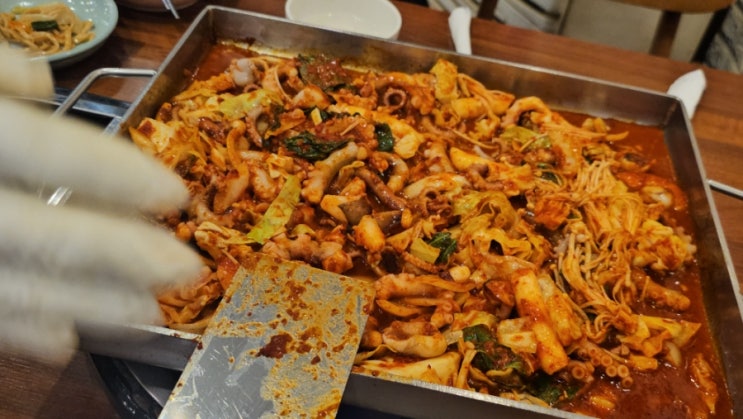  수원 화서역맛집 철판낙지볶음,낙지대감 화서역점