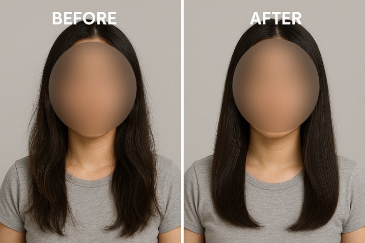  임산부 푸석푸석한 머릿결 관리 BRKA 워터 트리트먼트 리얼 사용 후기