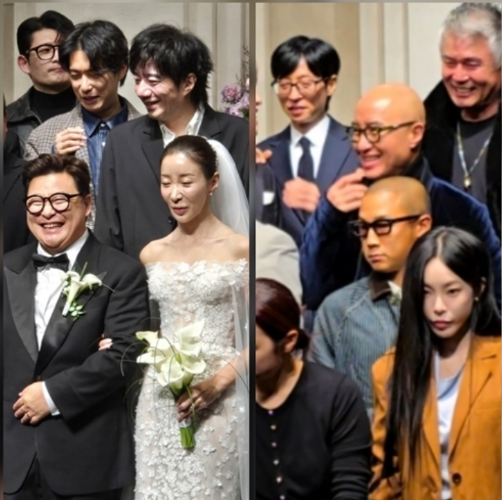 <b>윤정수 결혼식</b>, 유재석·강호동·김구라 한자리에 "현실판 시상식"