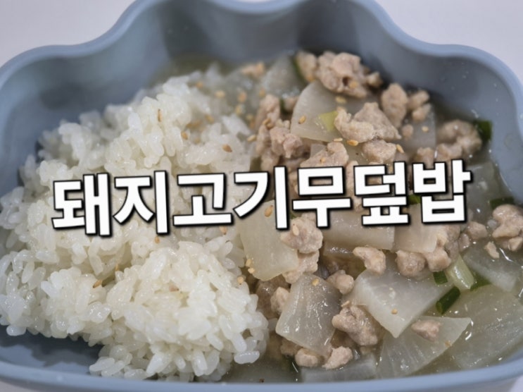  돼지고기무덮밥