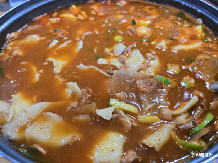  연천 전곡 맛집 한탄강 오두막골식당 민물새우탕 매운탕