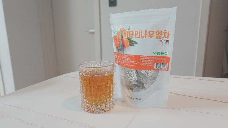  100% 국산 영월에서 자란 무카페인 건강차, 영월이룸농장 비타민나무잎차