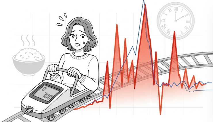 아침 공복 혈당이 정상인데도 당 떨어짐이 오는 이유