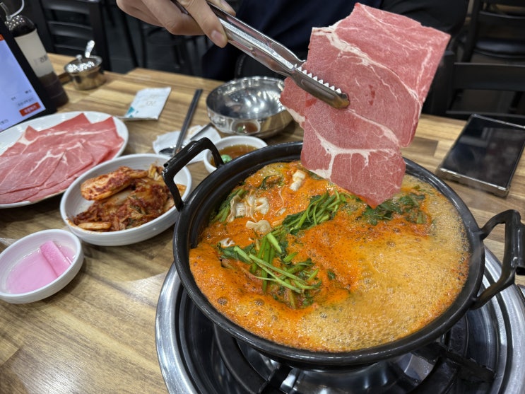  세종시 다정동 맛집 샤브샤브 등촌샤브칼국수 후기 (feat 원조 최월선칼국수 비교)