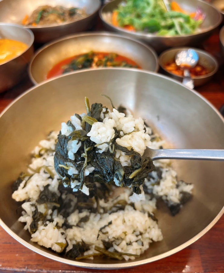  수원 장안구 이목동 곤드레밥집 산이내린밥상 곤드레밥집