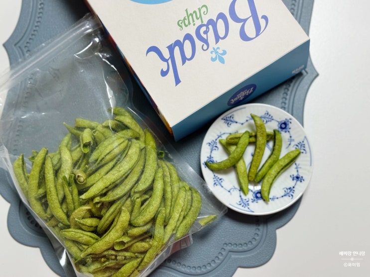  완두콩 원물간식 동결건조칩트레이드9 바삭한 야채칩