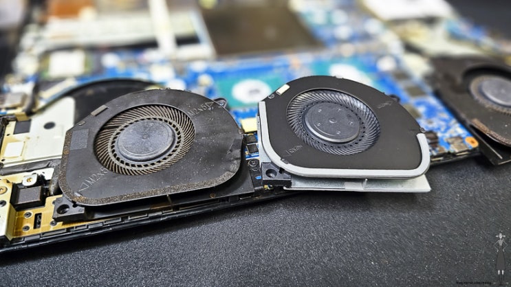  레노버 리전 Y530 노트북  CPU, GPU 팬 교체