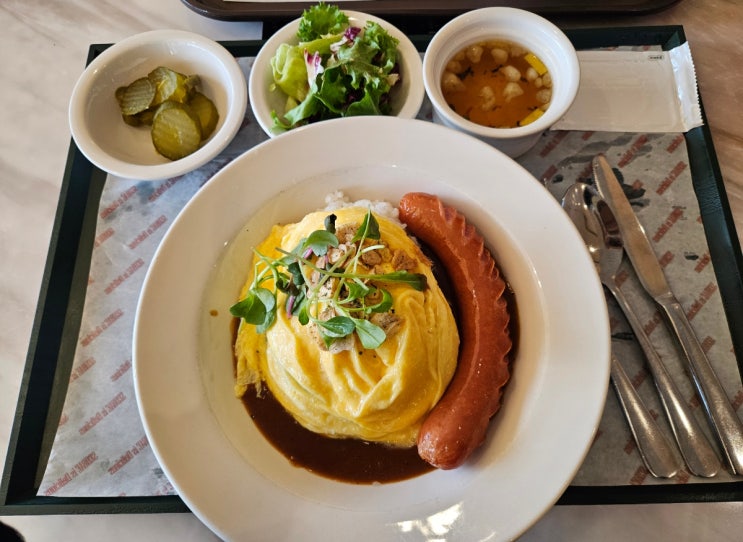 대전 신세계백화점 5층 한밭대식당 푸드코트 맛집! 서래함박+청사포면옥 후기 