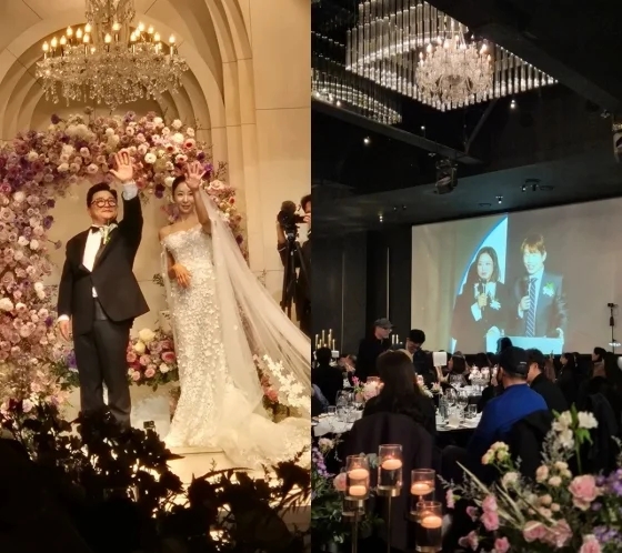 <b>윤정수 결혼식</b> 개그맨 총출동, 이재훈·이무진 축가까지