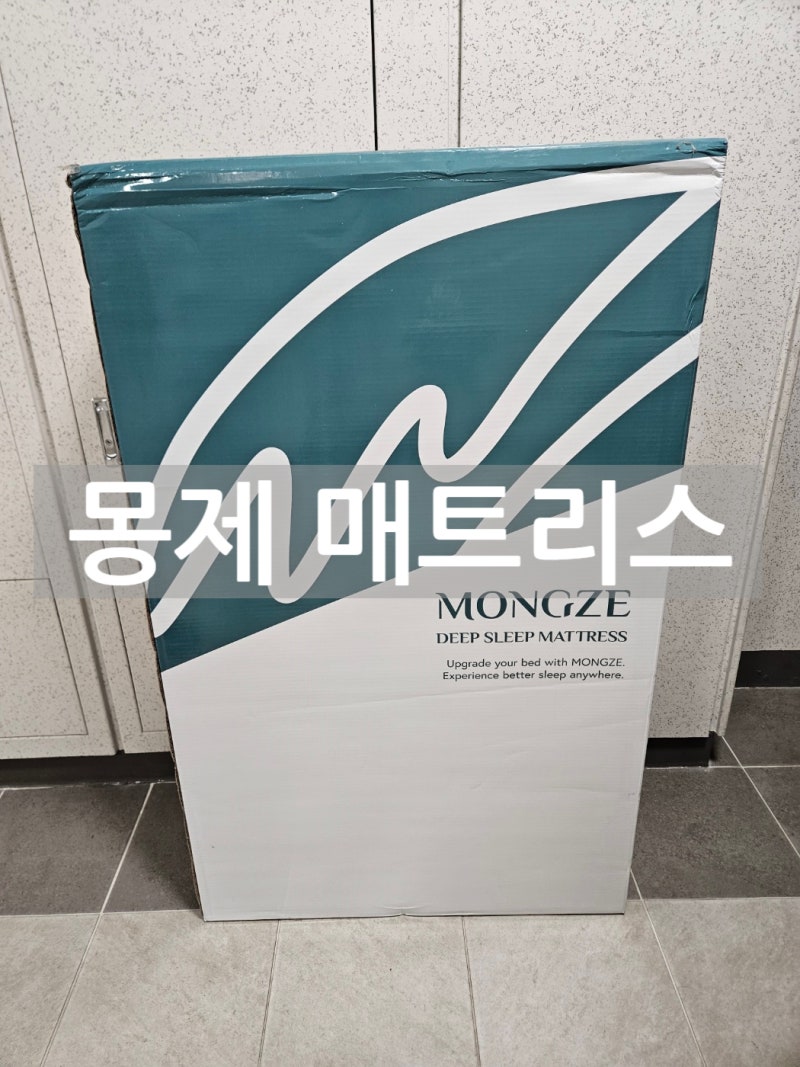 몽제 매트리스 사용 솔직 후기|허리가 편한 매트리스 찾기