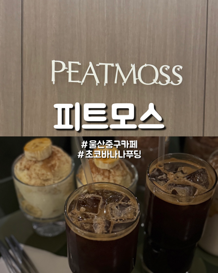  울산 중구 주차좋은 달달한 디저트 및 야경 맛집 피트모스