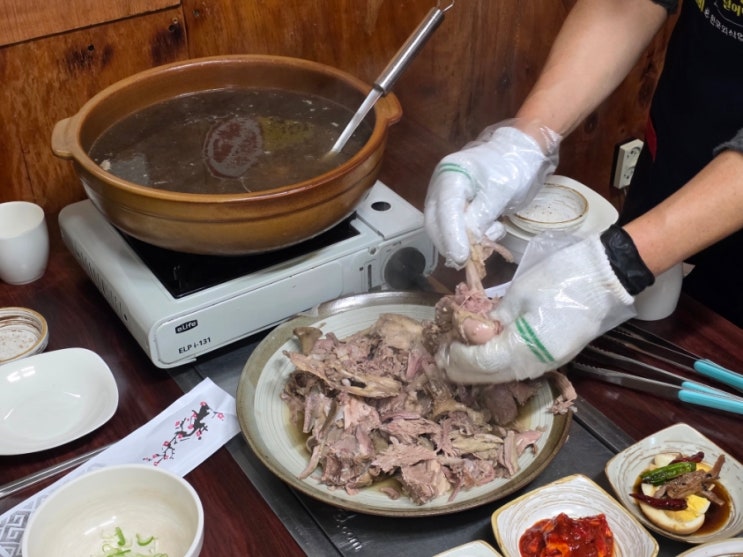  구미산동맛집 죽마고우 한방오리백숙
