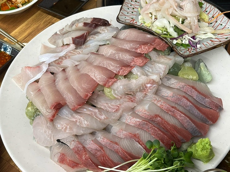  오창 횟집 대방어 시즌 개시, 겨울 대방어 붉바리 후기