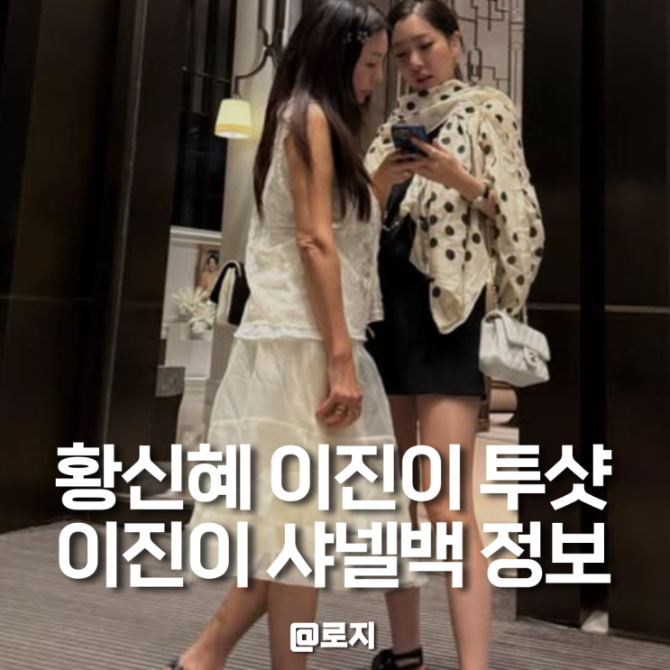  샤넬 미니백 황신혜 이진이 착용 샤넬가방 11.22 정보