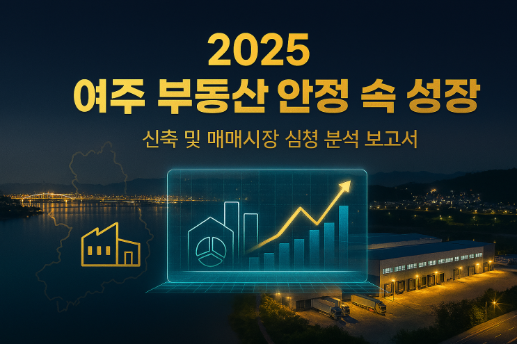   2025년 여주시 부동산 시장 결산: 토지 및 아파트 심층 분석[여주부동산]