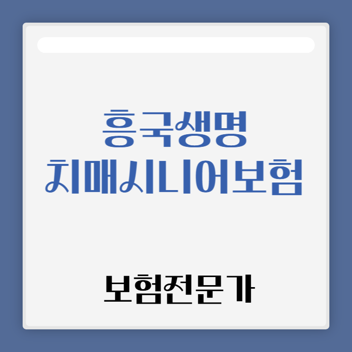 흥국생명 치매담은 시니어보장보험 치매부터 시니어 특정질환까지 — 노후 리스크 통째로 ....