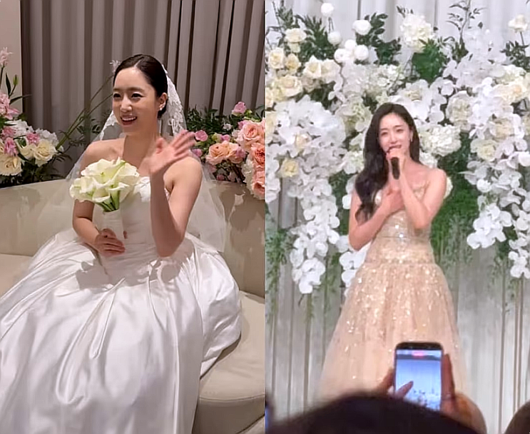 <b>함은정</b> <b>결혼식</b>에서 셀프 축가한 이유?! <b>티아라</b> 완전체 출동... 