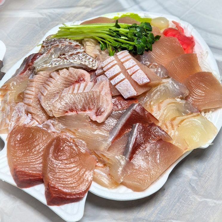  안양농수산물시장 대방어 맛집 명신수산 가격, 포장 후기